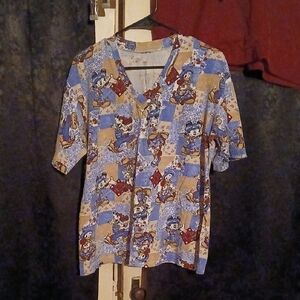 Source Unknown Multicolor Graphic Short Sleeve Tee